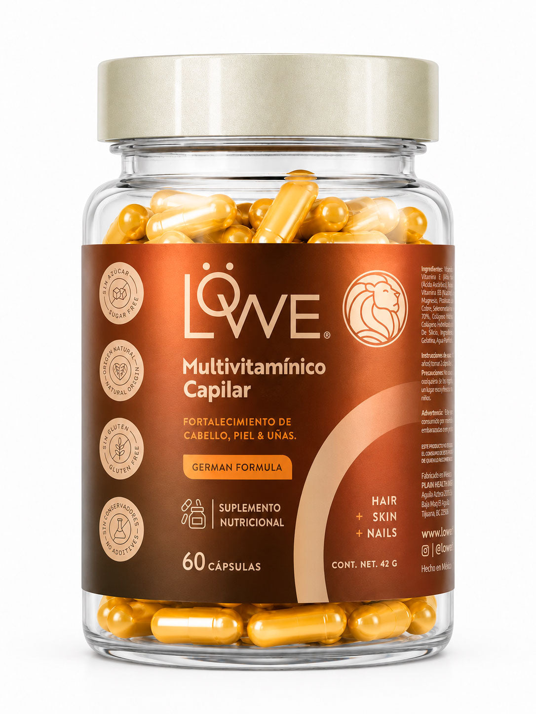 Cápsulas Löwe vitamins